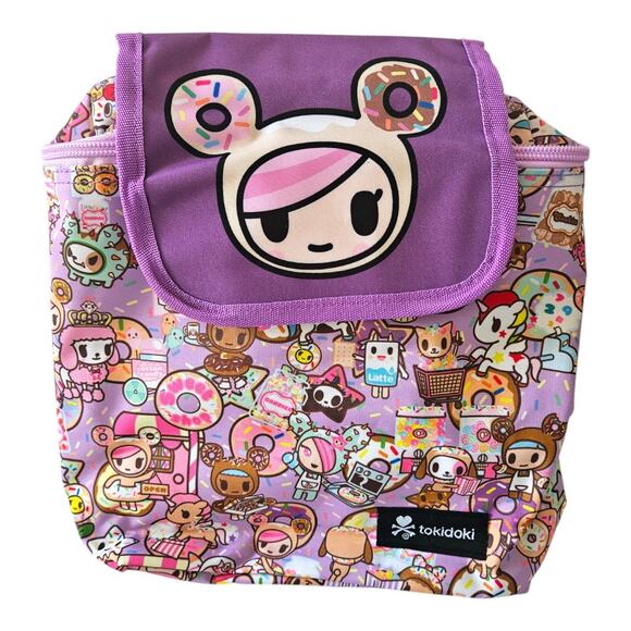 NEW Tokidoki Sweetshop Mini Backpack in Purple (Size: 10" x 8" x 3") - Picture 1 of 6